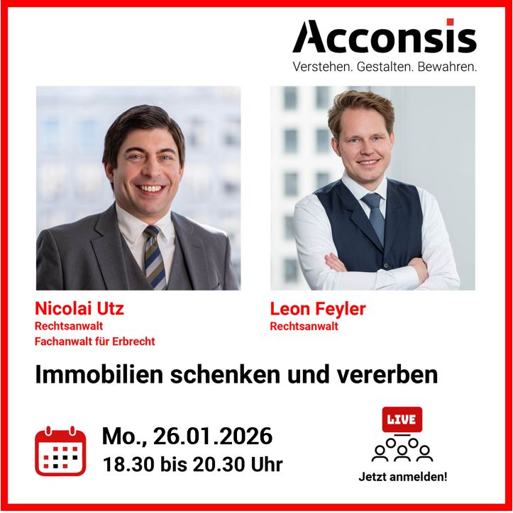 Acconsis Seminar 26.01.2026