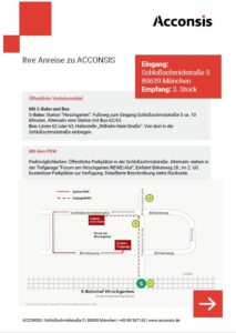 Abbildung Anfahrtsbeschreibung Acconsis zum Download